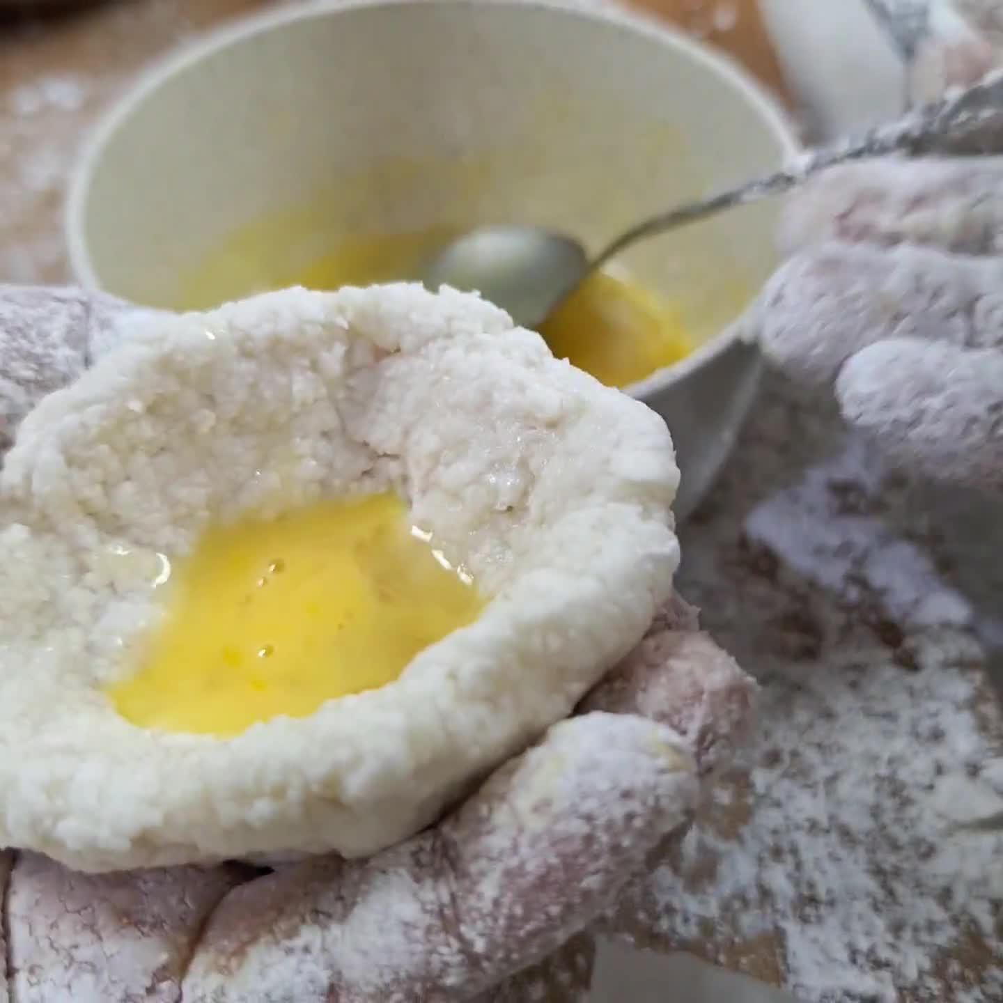 Foto langkah ke 5 dari resep Pempek Ikan Tenggiri😋.
