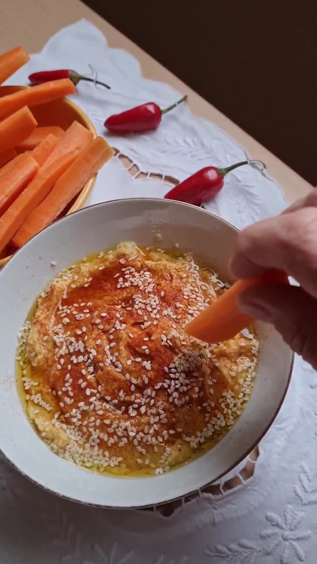Foto del paso 4 de la receta: Hummus a las siete especias 🌱