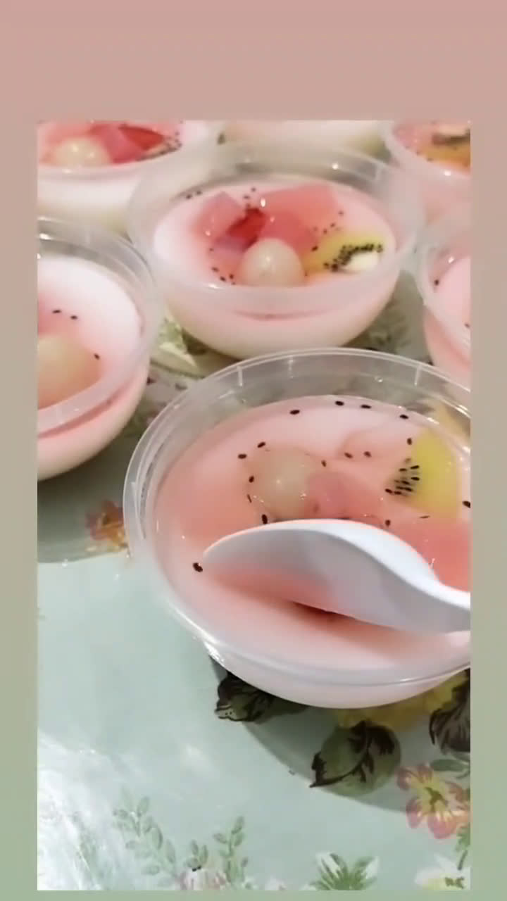 Foto langkah ke 4 dari resep #19 Silky puding Buah (selembut sutra anti gagal).