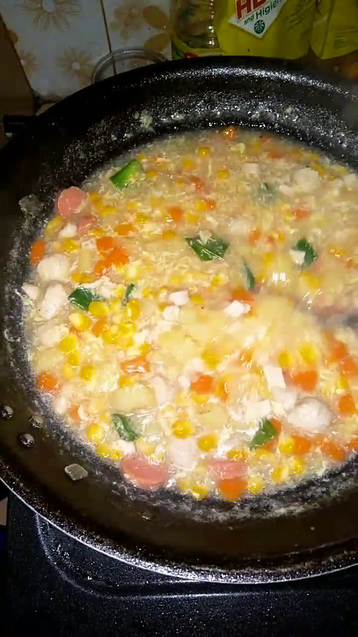 Foto langkah ke 15 dari resep Sup Telur Serabut.