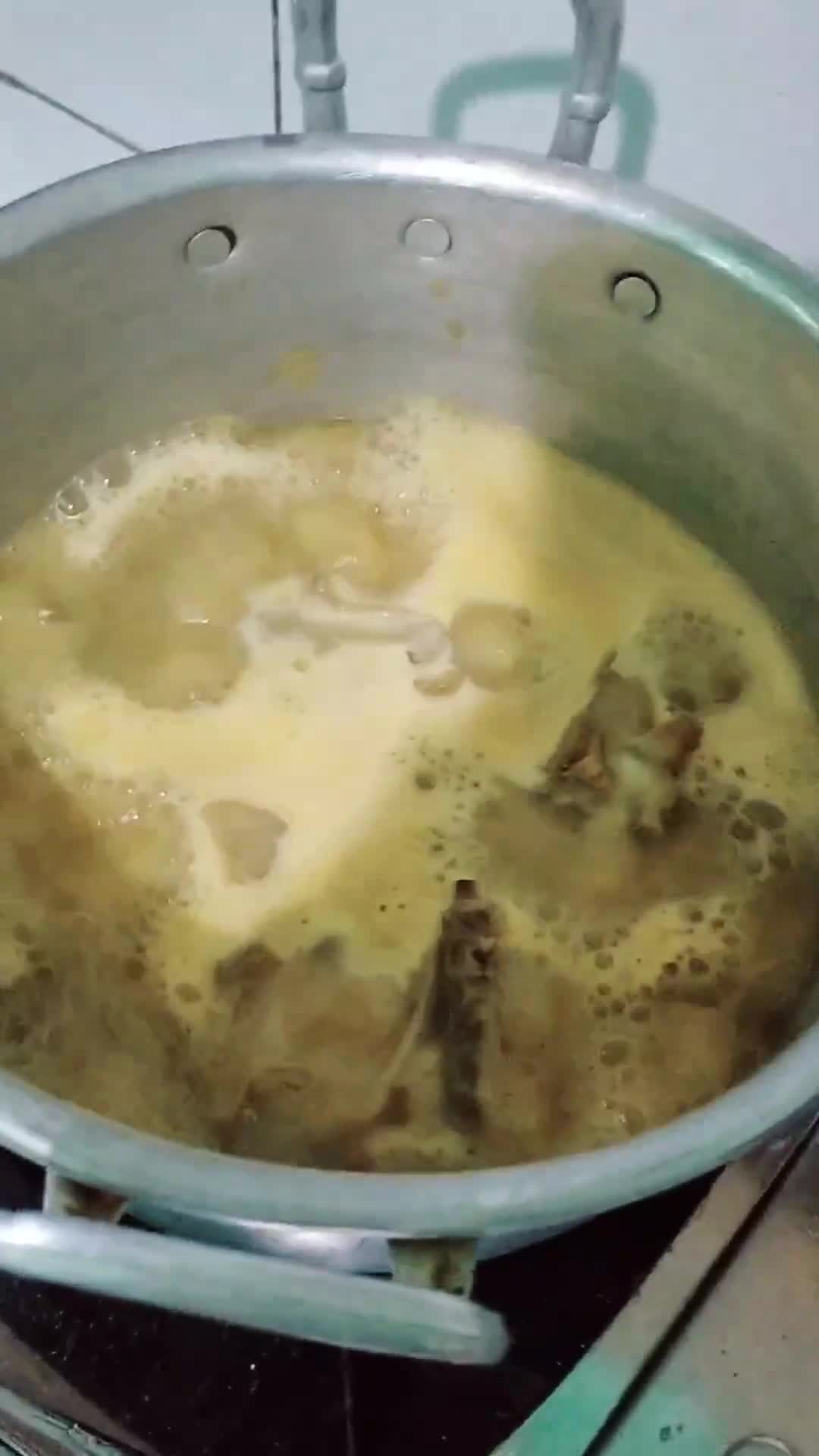 Foto langkah ke 2 dari resep Sayur lodeh Ayam.