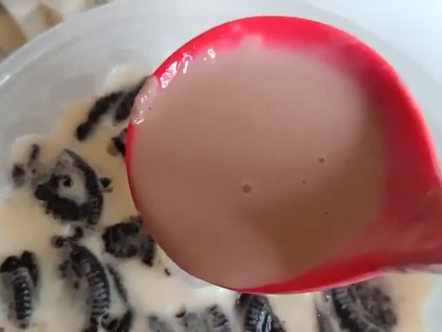 Foto langkah ke 14 dari resep Puding oreo lapis milo.