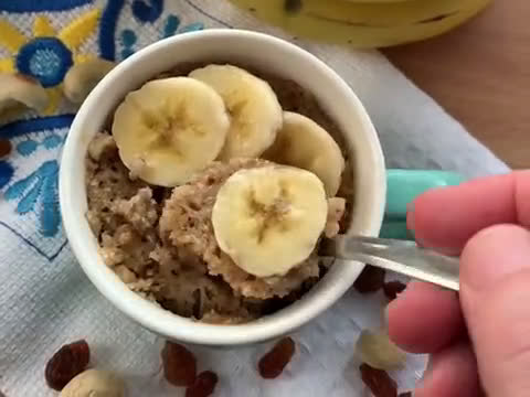 Foto del passaggio 4 della ricetta Banana Fit Mug Cake