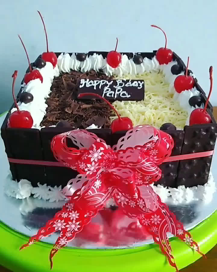 Foto langkah ke 6 dari resep Blackforest cake ulta.