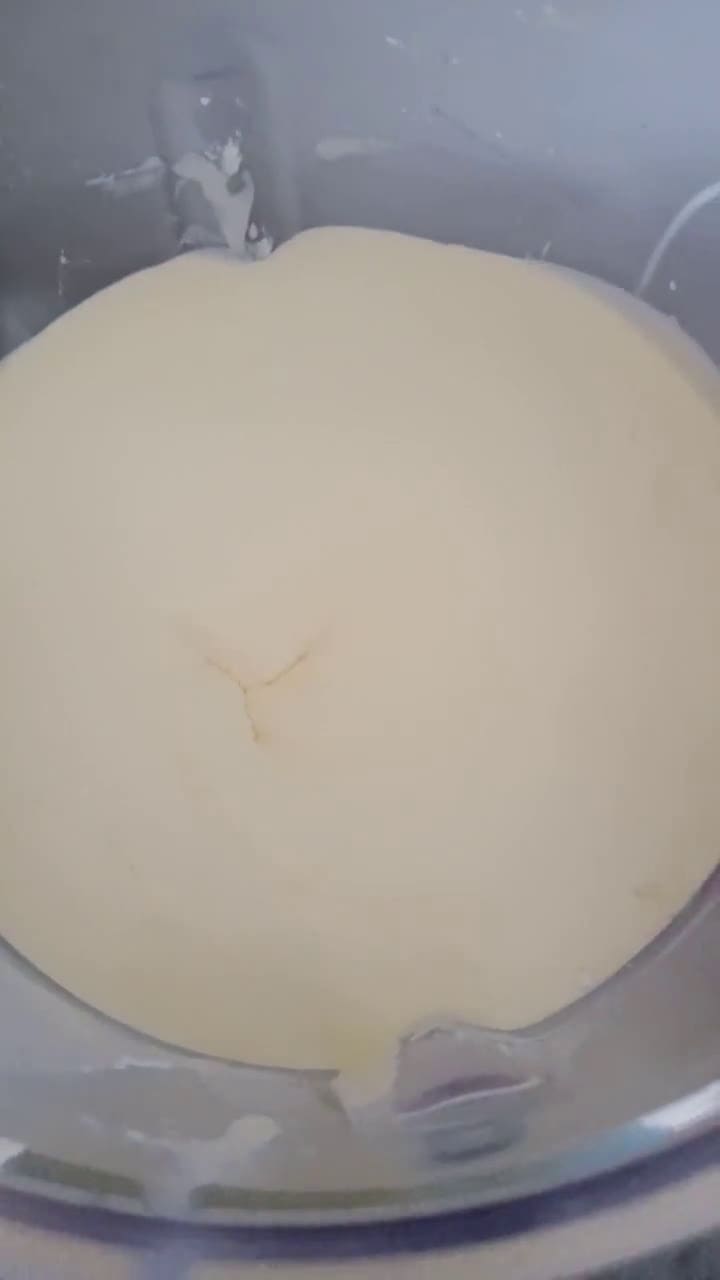 Gambar langkah 1 resipi Burnt Cheese Cake Mudah Hanya Dengan Blender Sahaja.