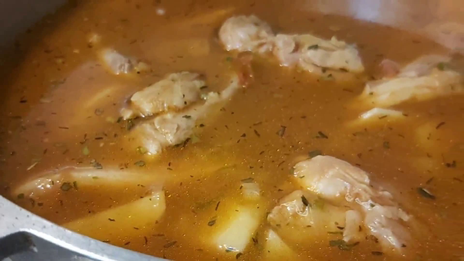 Foto del paso 4 de la receta: 👉🏽SOPA DE #AVENA CON #POLLO🍲