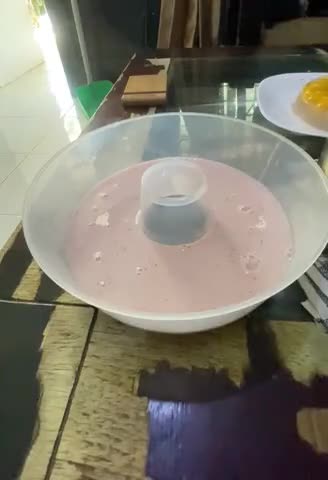 Foto langkah ke 5 dari resep Puding Kaca Buah.