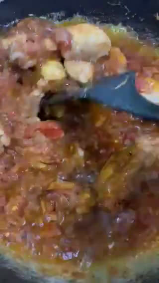 A picture of step 5 of Chicken Shinwari karahi.