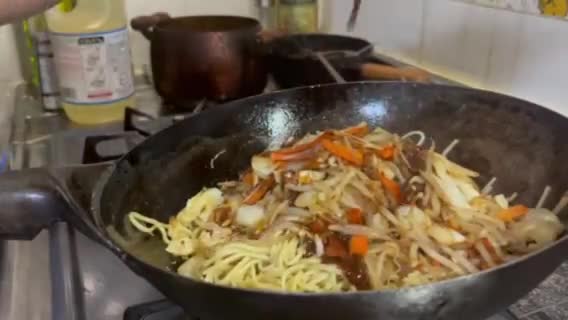 とーちゃん特製ホルモン焼きそば作り方5写真