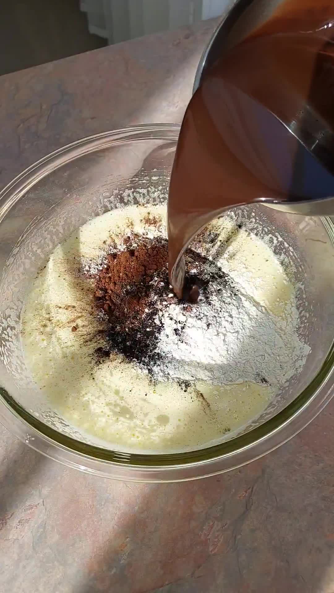 Foto langkah ke 3 dari resep Brownies.