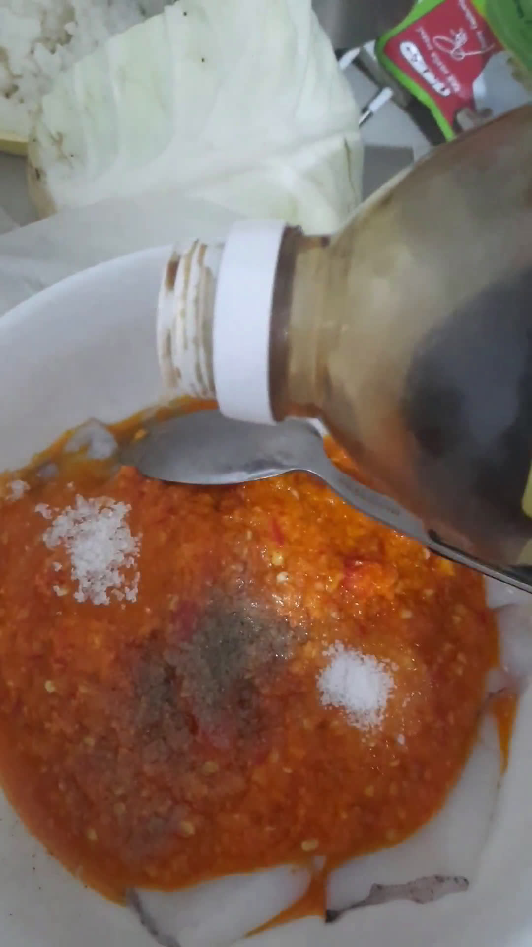 Foto langkah ke 2 dari resep Seafood Bakar Pedas Manis.