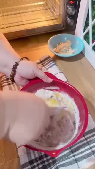 Foto langkah ke 3 dari resep Muffin Durian (Gluten Free).