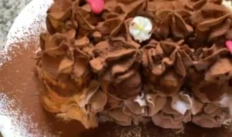 Une image de l'étape 9 de Bûche 🪵 tiramisu🍰🍫.