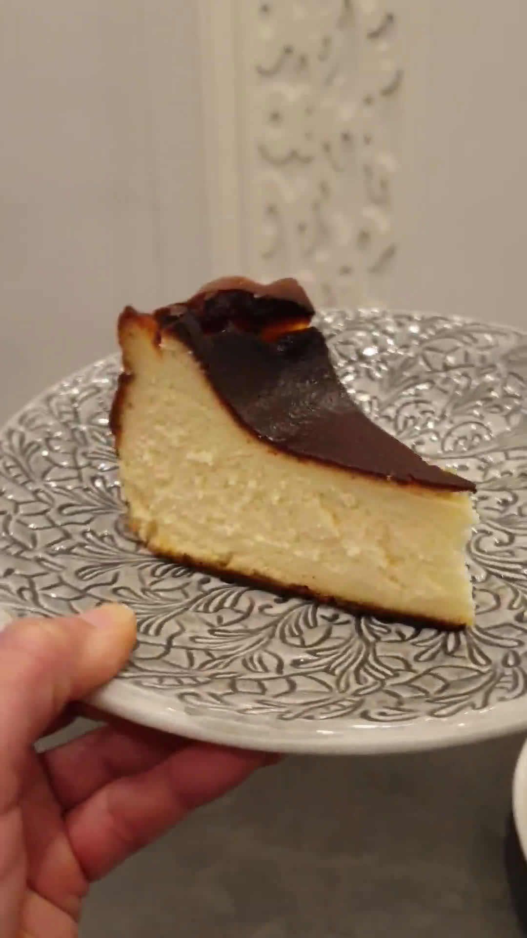 A picture of step 1 of San Sebastian Cheesecake (Burnt Cheesecake).