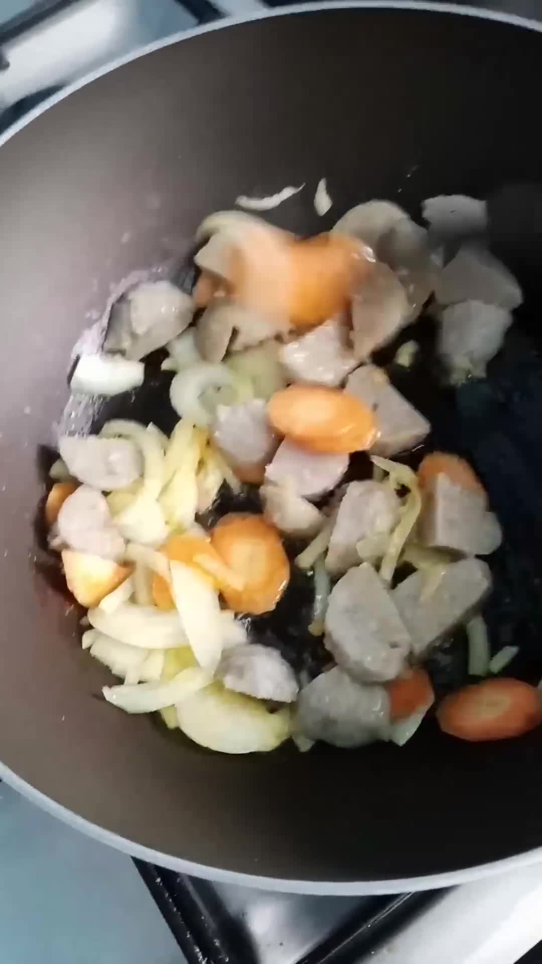 Foto langkah ke 1 dari resep Spaghetti Godog Pedas.