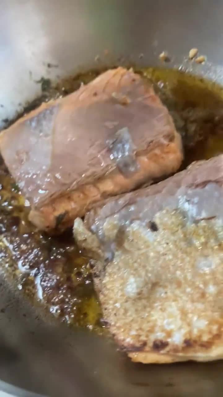 Foto del paso 5 de la receta: "Salmón a la mexicana con vinagreta de cilantro"