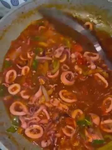 Foto langkah ke 2 dari resep Cumi Asam Pedas.
