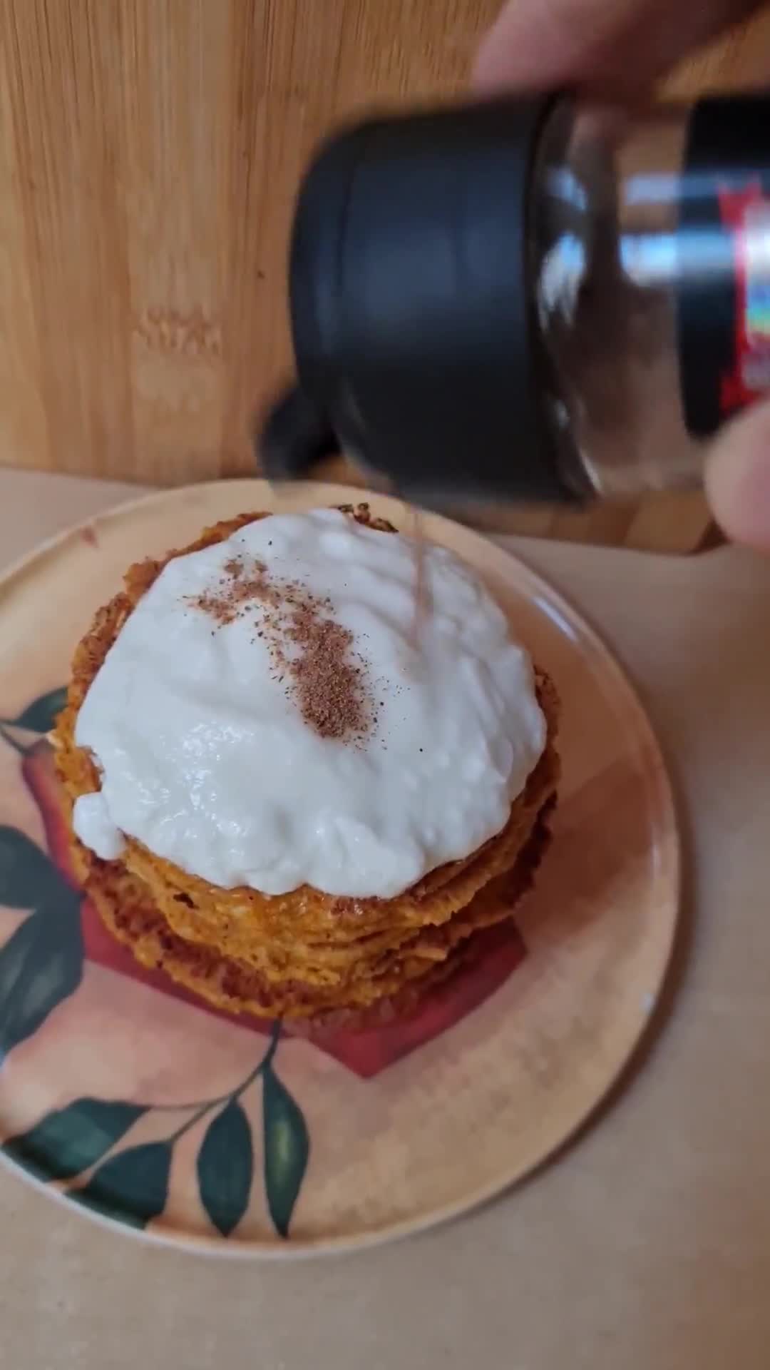 Foto del paso 6 de la receta: Hotcakes de zanahoria y avena sabor "carrot cake" en versión saludable 🥕