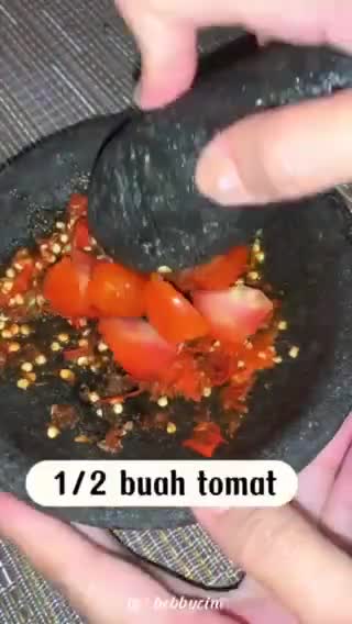 Foto langkah ke 2 dari resep Sambel tempong khas banyuwangi.
