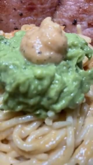Foto del paso 6 de la receta: Cerdo 🐷 con pasta 🍝 a la jauregrill