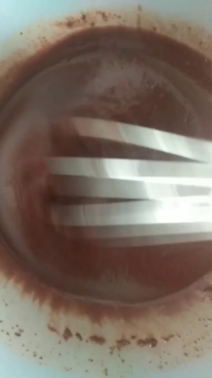 Foto langkah ke 3 dari resep Eggless Tempeh Chocolate Cake.