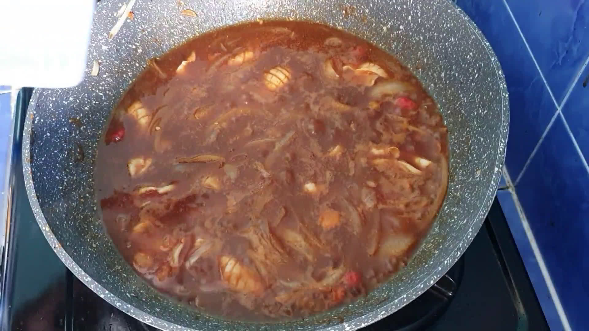 Foto langkah ke 3 dari resep Cumi Asam Manis.
