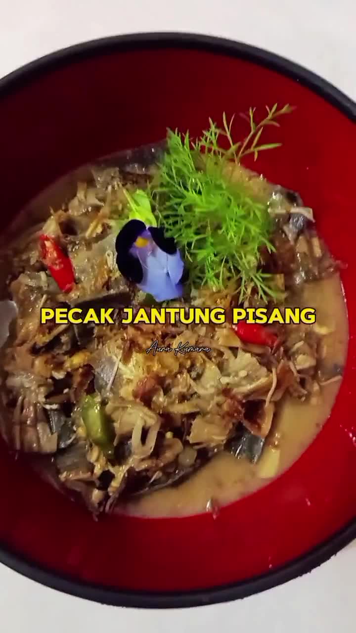 Foto langkah ke 1 dari resep Pecak jantung pisang.