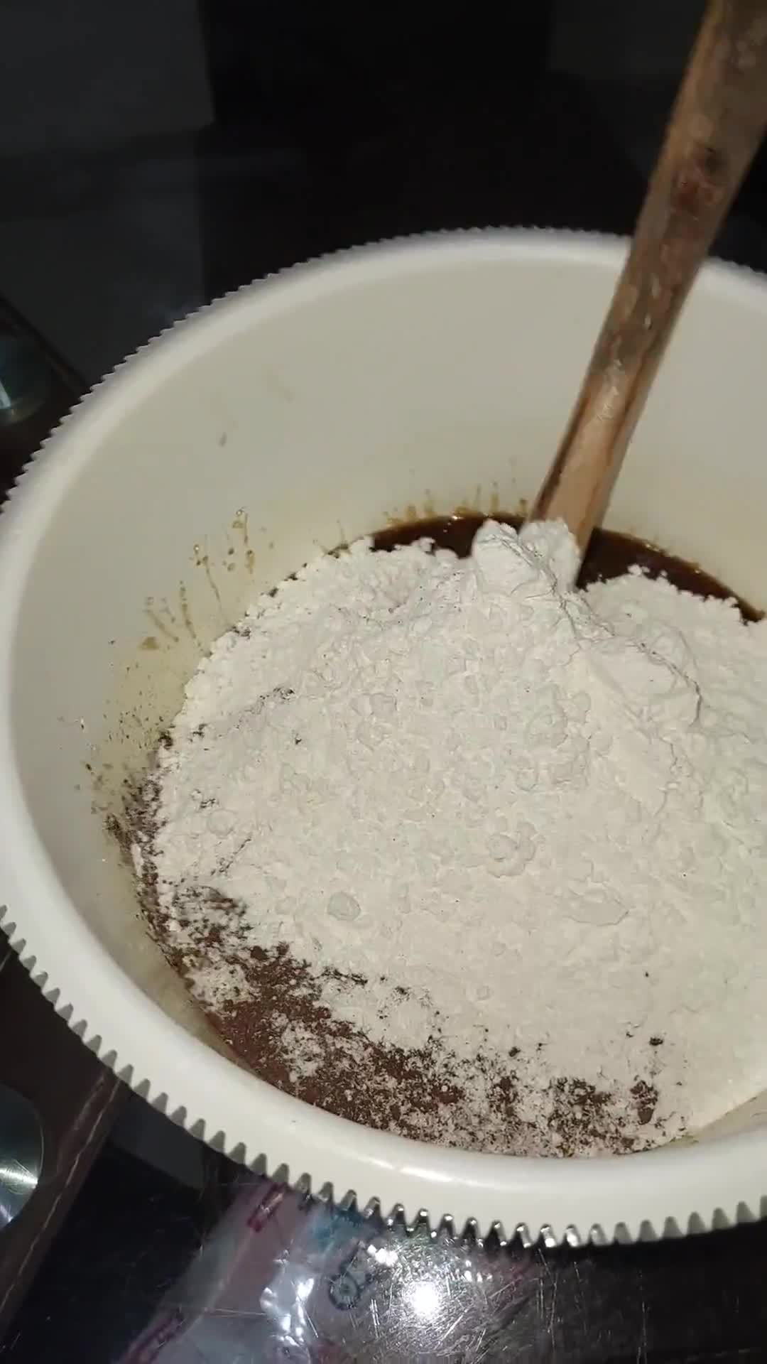 Foto langkah ke 3 dari resep Soft Cookies Tripple Chocolate.