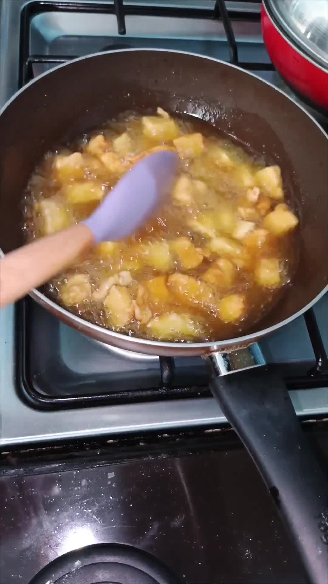 Foto langkah ke 4 dari resep Ayam Popcorn BonCrispy.