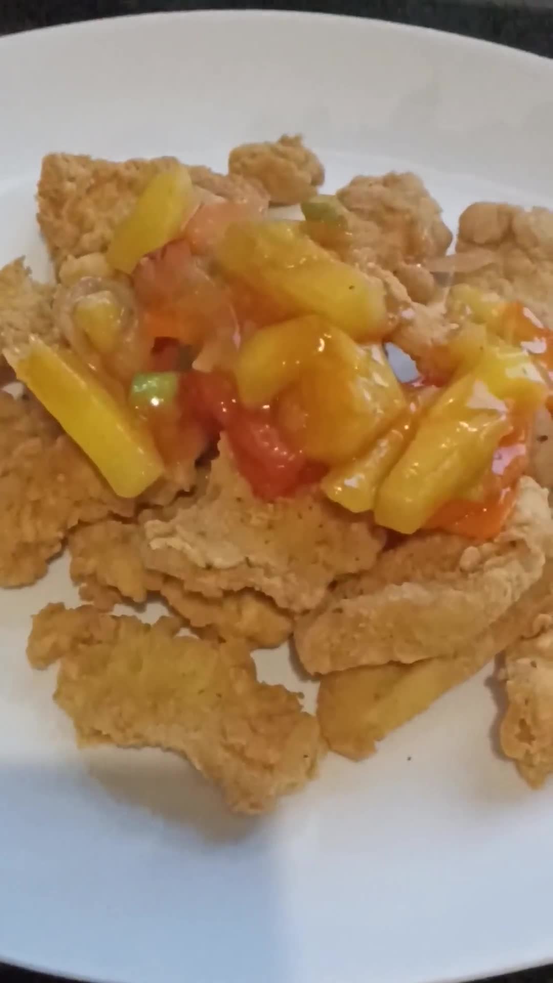 Foto langkah ke 9 dari resep Koloke- Ayam goreng saus Nanas.