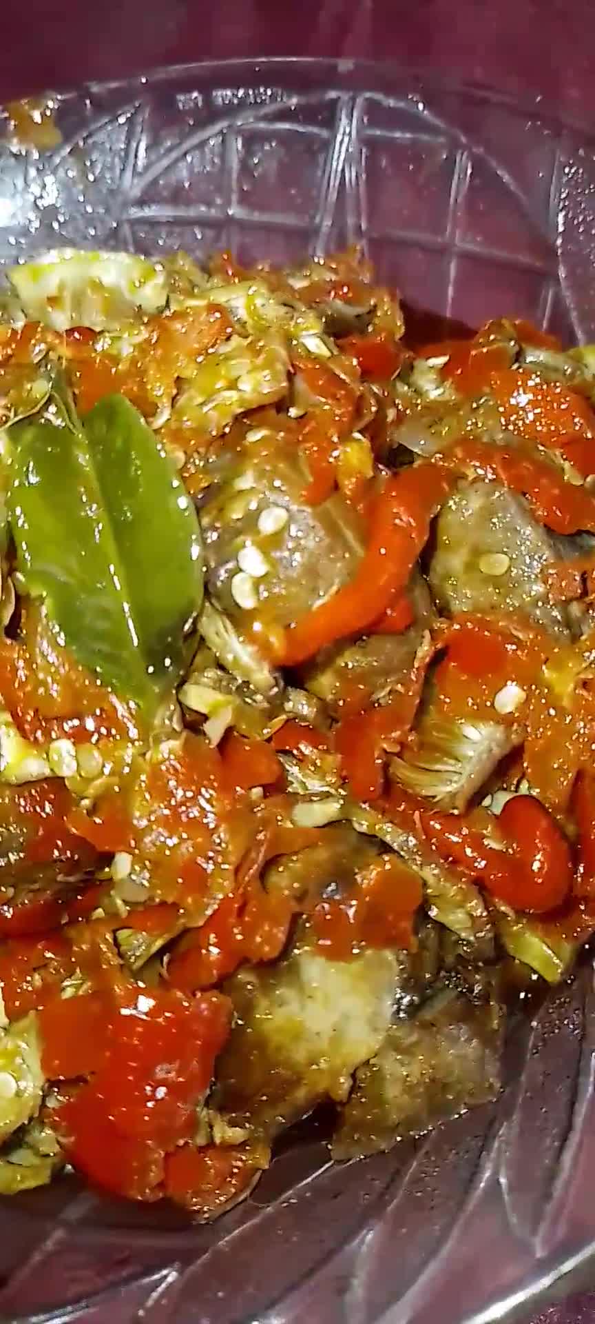Foto langkah ke 6 dari resep Balado dendeng tuna dan nangka muda.
