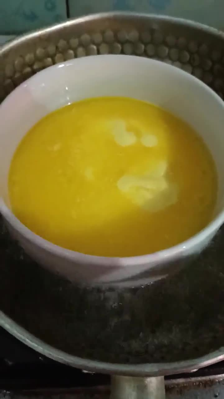 Foto langkah ke 6 dari resep Base roti ulang tahun pandan.