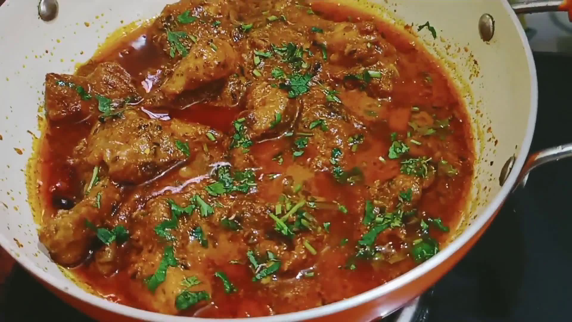 A picture of step 6 of Grilled Chicken Masala.