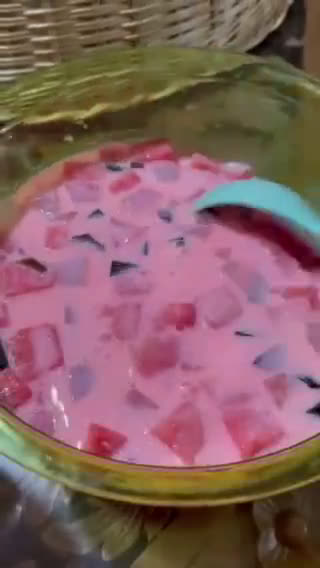 Foto langkah ke 2 dari resep Es semangka susu.