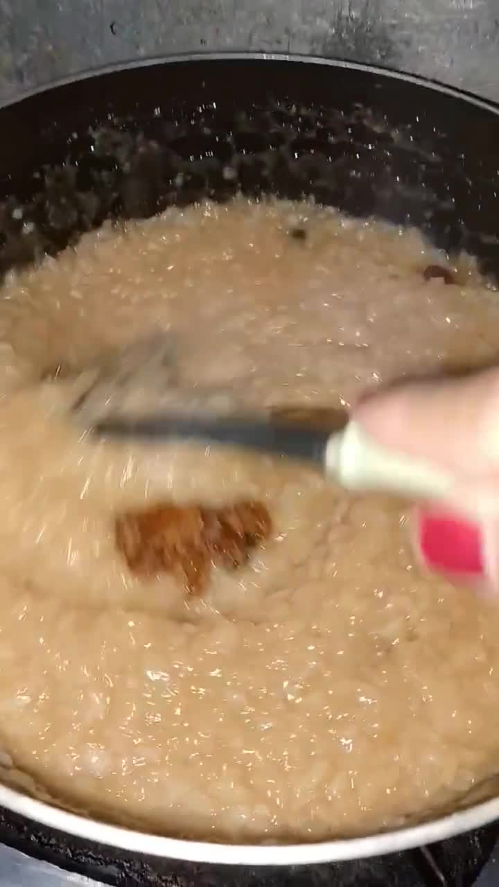 Foto langkah ke 4 dari resep Bubur ketan gula merah.