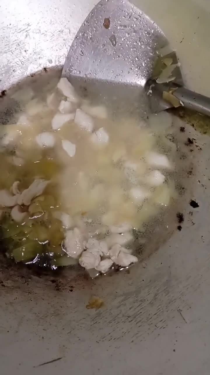 Foto langkah ke 1 dari resep Pokcoy siram ayam cincang.