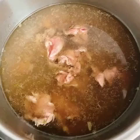 Hình bước làm 1 của món Miến Bò