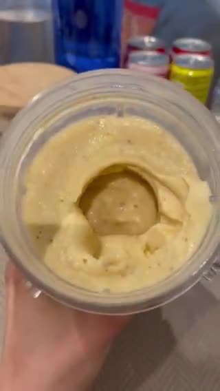 Foto del paso 2 de la receta: Smoothie Bowl de Plátano y Nectarina