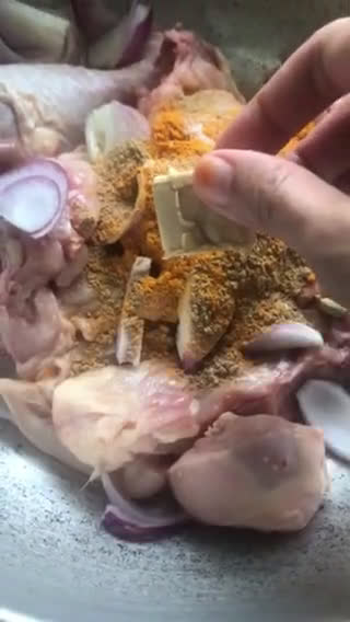 Gambar langkah 2 resipi Chicken & Lamb Kabsa 🇸🇦.