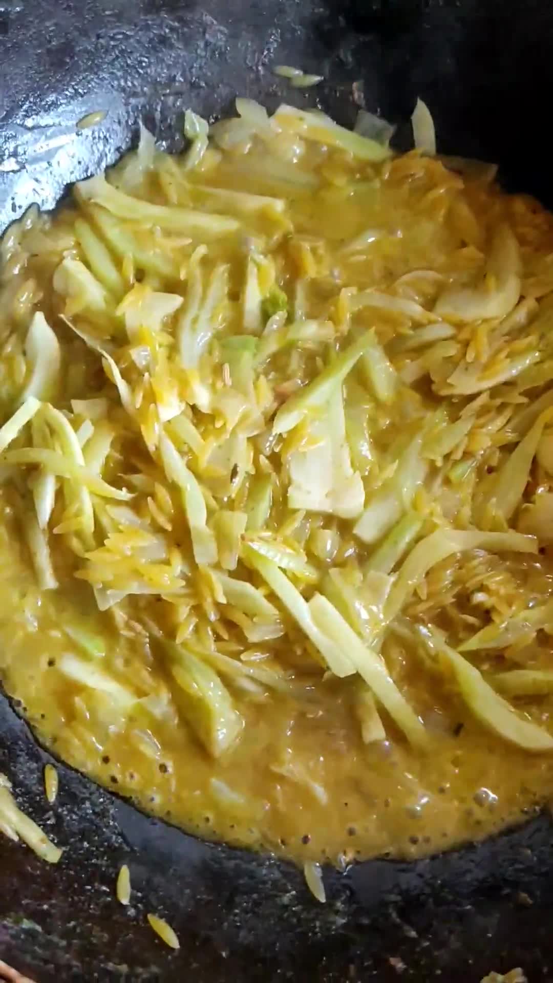 Foto del paso 5 de la receta: Cremoso vegano de orzo con hinojo