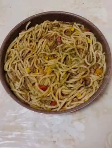 صورة لخطوة 5 من وصفة معكرونه باللحمه المفرومه
