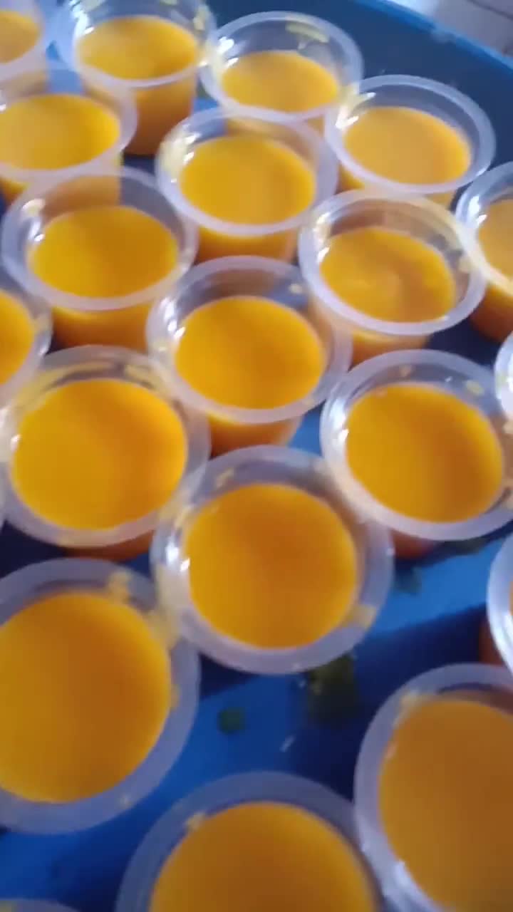 Foto langkah ke 3 dari resep Puding mangga fla keju susu.