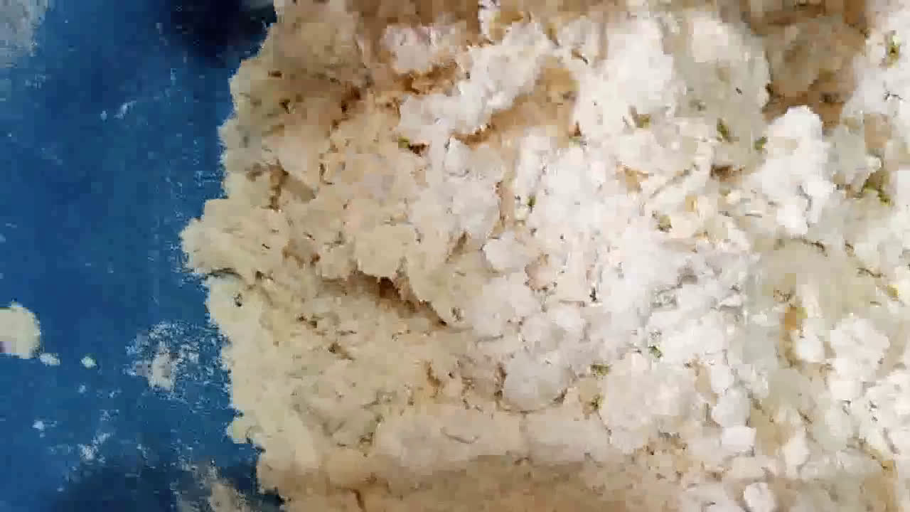 A picture of step 2 of Basic dough with egg.