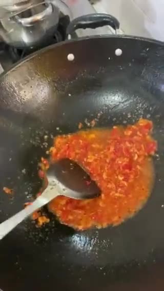 Foto langkah ke 3 dari resep Sambal Terong Udan Rebon🍆🦐.