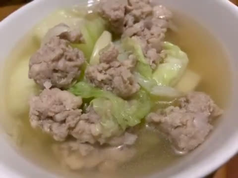 รูปขั้นตอนการทำที่ 8 ของ แกงจืดอกไก่สับ