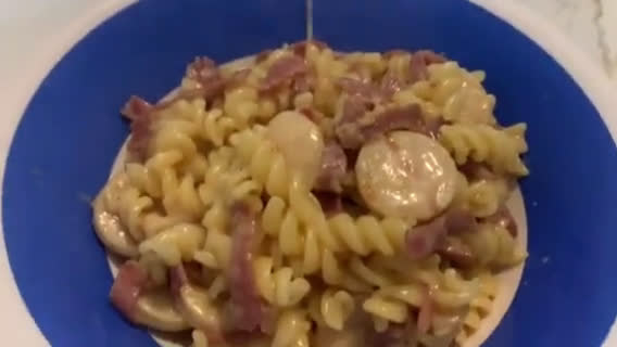 Foto langkah ke 5 dari resep Makaroni carbonara.