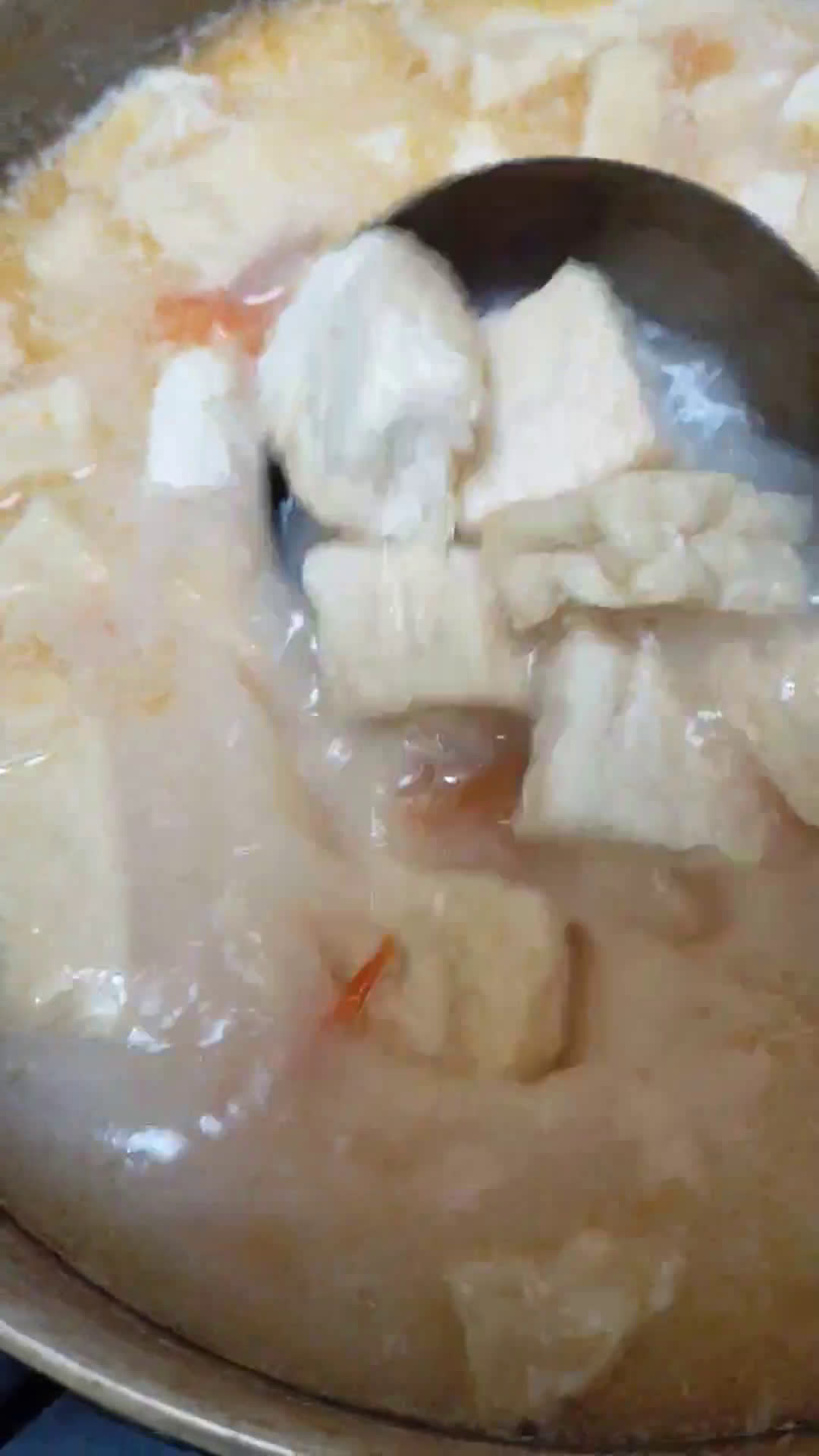 Foto langkah ke 5 dari resep Tarambus (Tahu Udang Rebus).