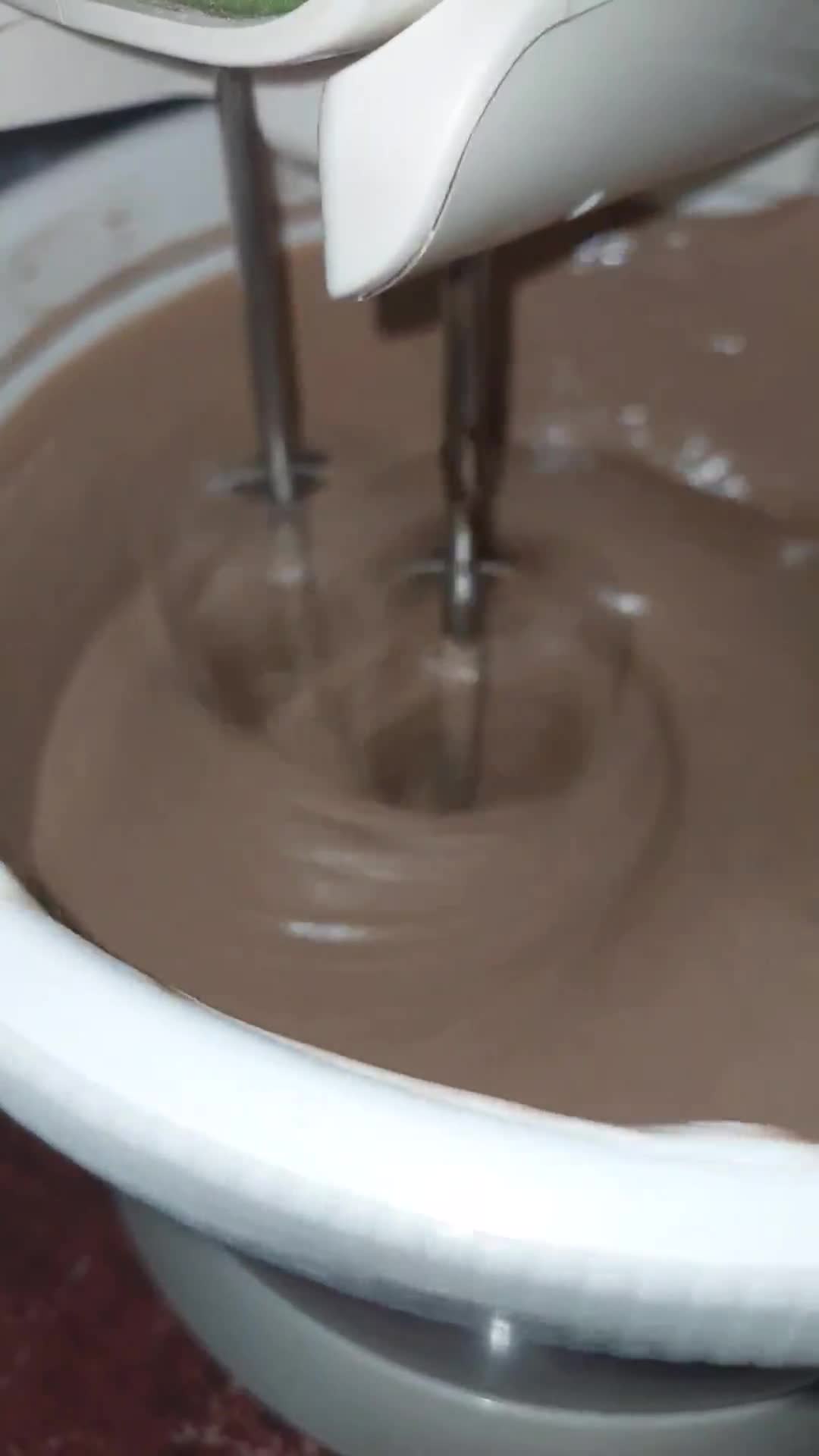Foto langkah ke 3 dari resep Brownies kukus Putih Telur.