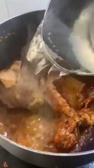 A picture of step 2 of Garma garam Beef Nihari.