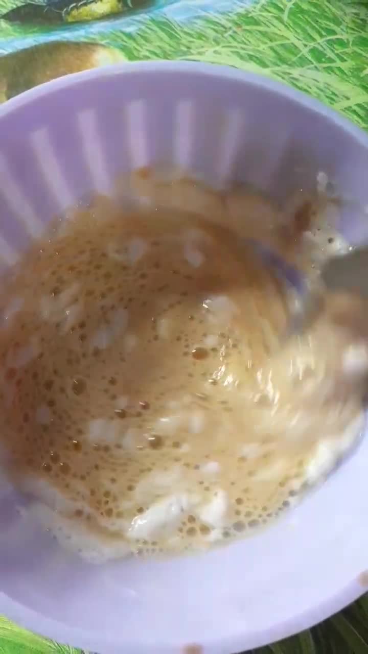 Foto del paso 1 de la receta: Pancito sin harina🤫